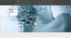 Desktop Screenshot of dfomt.org